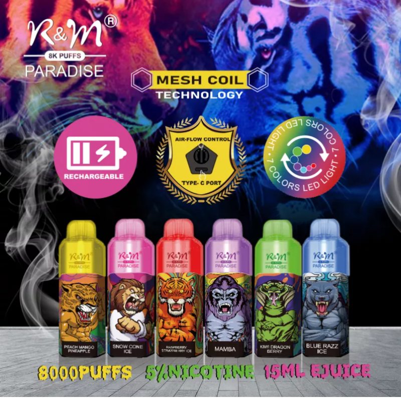 RM PARADISE 8000 puff RM PARADISE 8000 puff