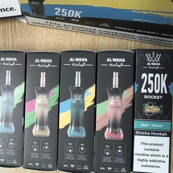Al Waha Shisha 250K Puffs suppliers Al Waha Shisha 250K Puffs suppliers