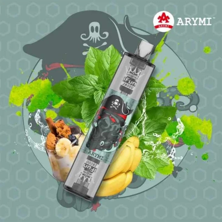 ARYMI-ELIBAR-28000-Puffs-5-Low-Nicotine-Bulk-Buy-Rechargeable-Disposable-Vapes-Pen-Wholesale-1ARYMI I FUN 28000 1
