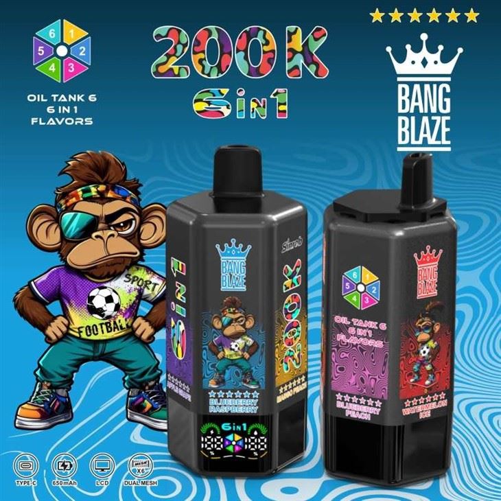 BANG BLAZE 200000 6in1 Flavor suppliers BANG BLAZE 200000 6in1 Flavor suppliers