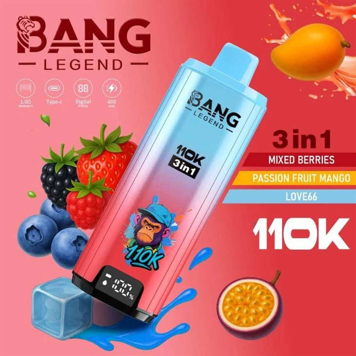 BANG LEGEND 110K PUFFS manufacturers