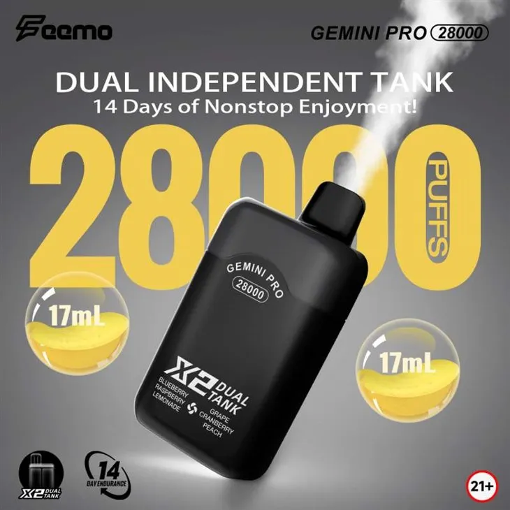 Feemo GEMINI PRO 28000 Puffs