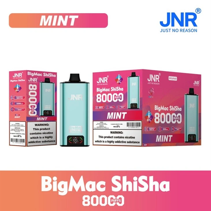 JNR Big Mac Shisha 80000 JNR Big Mac Shisha 80000