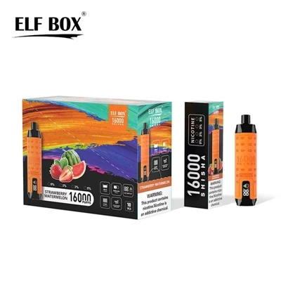Nieuw product: ELF BOX SHISHA 16000 Wegwerp elektronische sigaret