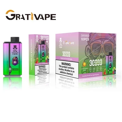 Hoe zit het met de rativape Bang Kingdoms Rex King 30000 paren vape -smaken?