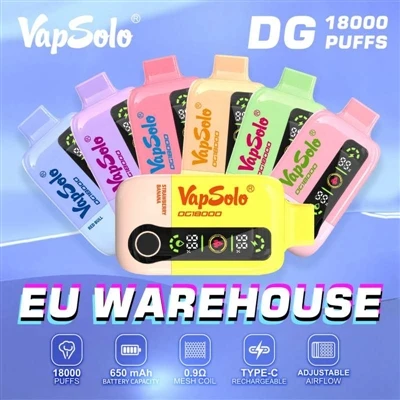 Waarom is VapSolo DG 18000 puffs het voorkeursproduct voor vape -enthousiaste...