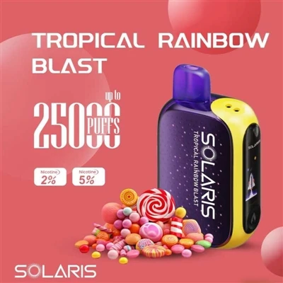 Kunnen Solaris 25000 puffs worden opgeladen met zonne -energie?