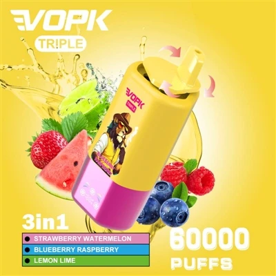 Vopk Triple 60000 Puffs Beste Three Flavour Vape -ervaring