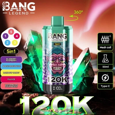 BANG LEGEND 120K, laat je het grootste genot ervaren