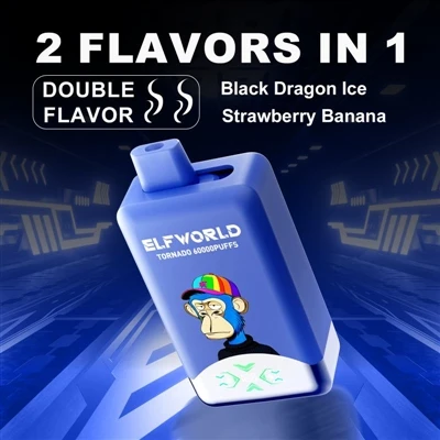 ELFWORLD TORNADO 60000 PUFFS VAPE Productintroductie
