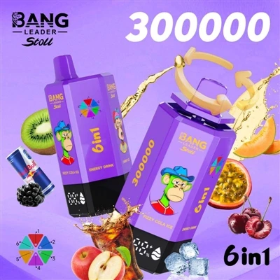 Bang Leader 300000: de complete vorm van de volgende generatie wegwerp-e--sig...