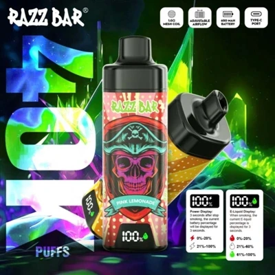 Razz Bar 40K wegwerp-e--sigaret: een nieuwe ervaring met hoge capaciteit en h...