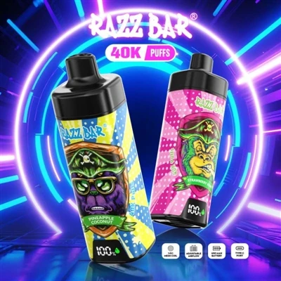 Razz Bar 40000 wegwerp-e--sigaret: een ultieme dampervaring met hoge- capacit...