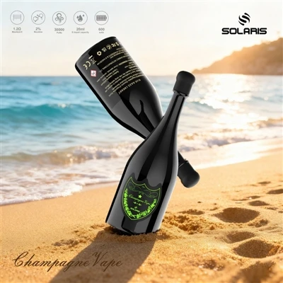 SOLARIS Champagne 30000 trekjes 30K E-sigaret: wanneer een hoog aantal trekje...