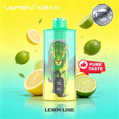 VAPEN AURA 100K PUFFS — Het ultieme, langdurige dampapparaat voor jonge vapers