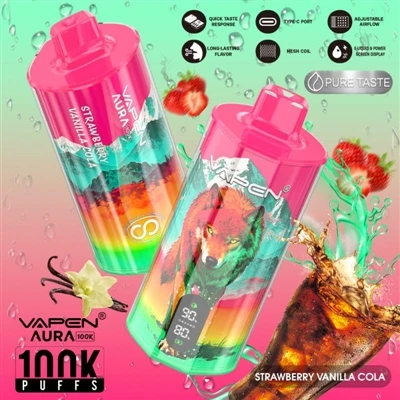 VAPEN AURA 100K PUFFS – De ultieme gadget voor jongeren