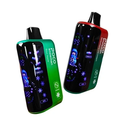 POCO SNOWMAN 70000 PUFFS: wanneer een e-sigaret je dagelijkse routine begint ...