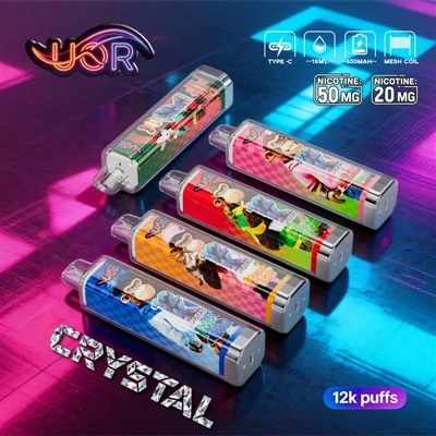 UOR CRYSTAL 12K: een professionele ervaring in wegwerpvape