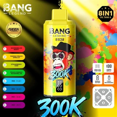 Bang Legend 300K: een maatstaf voor een nieuw tijdperk van e-sigaretten