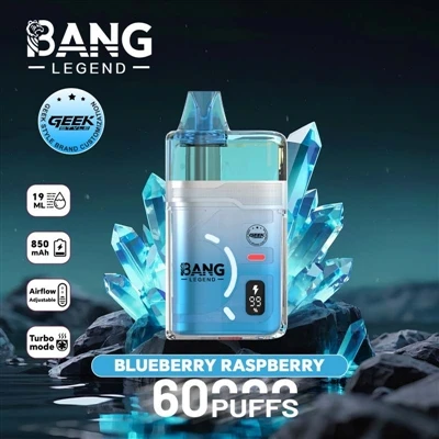 BANG LEGEND 60000: een nieuwe legende over uw leven met elektronische sigaretten
