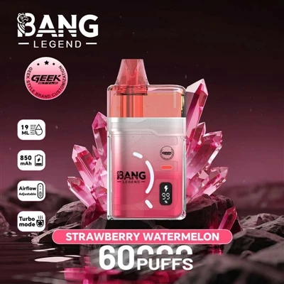 BANG LEGEND 60K: uw nieuwe trend in de levensstijl van e-sigaretten