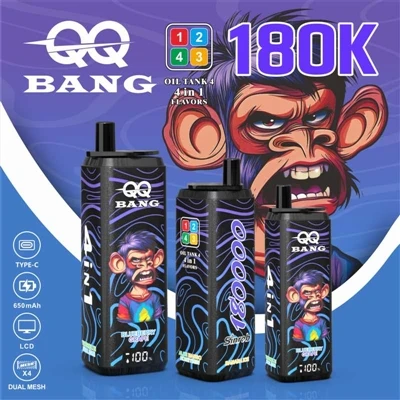 QQ BANG 4in1 180K – Eén apparaat, vier smaken, waardoor elke hap uniek is