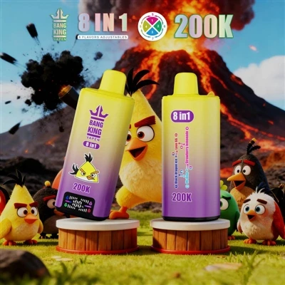 BANG KING VAPEN 8IN1 200K: een nieuwe e-sigarettenervaring voor trendy jonge ...