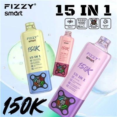FIZZY SMART 15 IN 1 150K: Eén sigaret, 15 soorten geluk