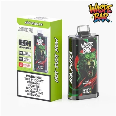 Waspe Bar 60000: de nieuwe lieveling van wegwerp-e-sigaretten met een hoog vo...