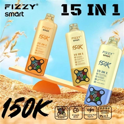 FIZZY SMART 15 IN 1 150K: meer dan alleen meerdere smaken, het ontmantelt 've...