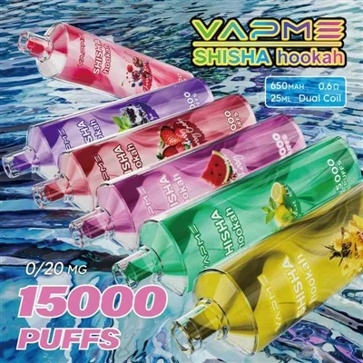 Vapme Shisha Hookah 15000: een combinatie van lichtgewicht waterpijpervaring ...