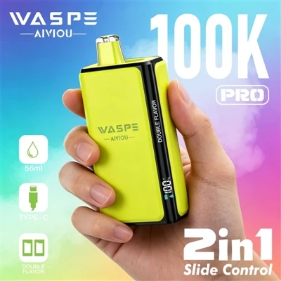 Waspe Double Flavour 100K Pro: wanneer vapen nee begint te zeggen tegen 'verv...