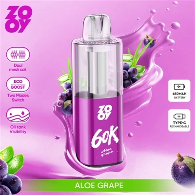 ZOOY Fizzy 60K: High-Puff Vapes betreden het 'tijdperk van uithoudingsvermogen'