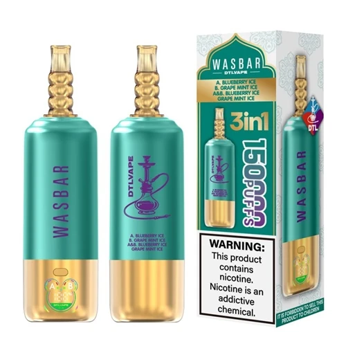 WASBAR DTL 3-in-1 150K: een nieuwe definitie van de hoge-Puff-Tel shisha-stij...