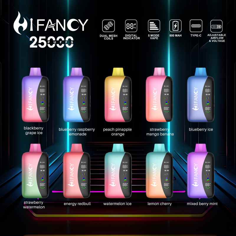 HIFANCY RAINBOW 25000 taste HIFANCY RAINBOW 25000 taste