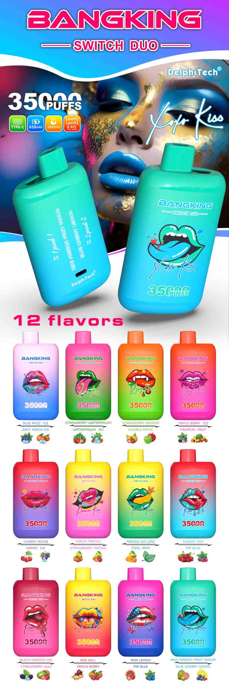 BANG SWITCH DUO 35000 35 BANG SWITCH DUO 35000 35