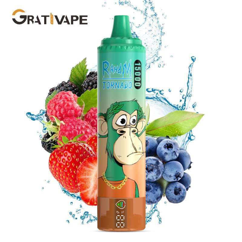 TRIPLE BERRY Grativape RahdM TORNADO 15000