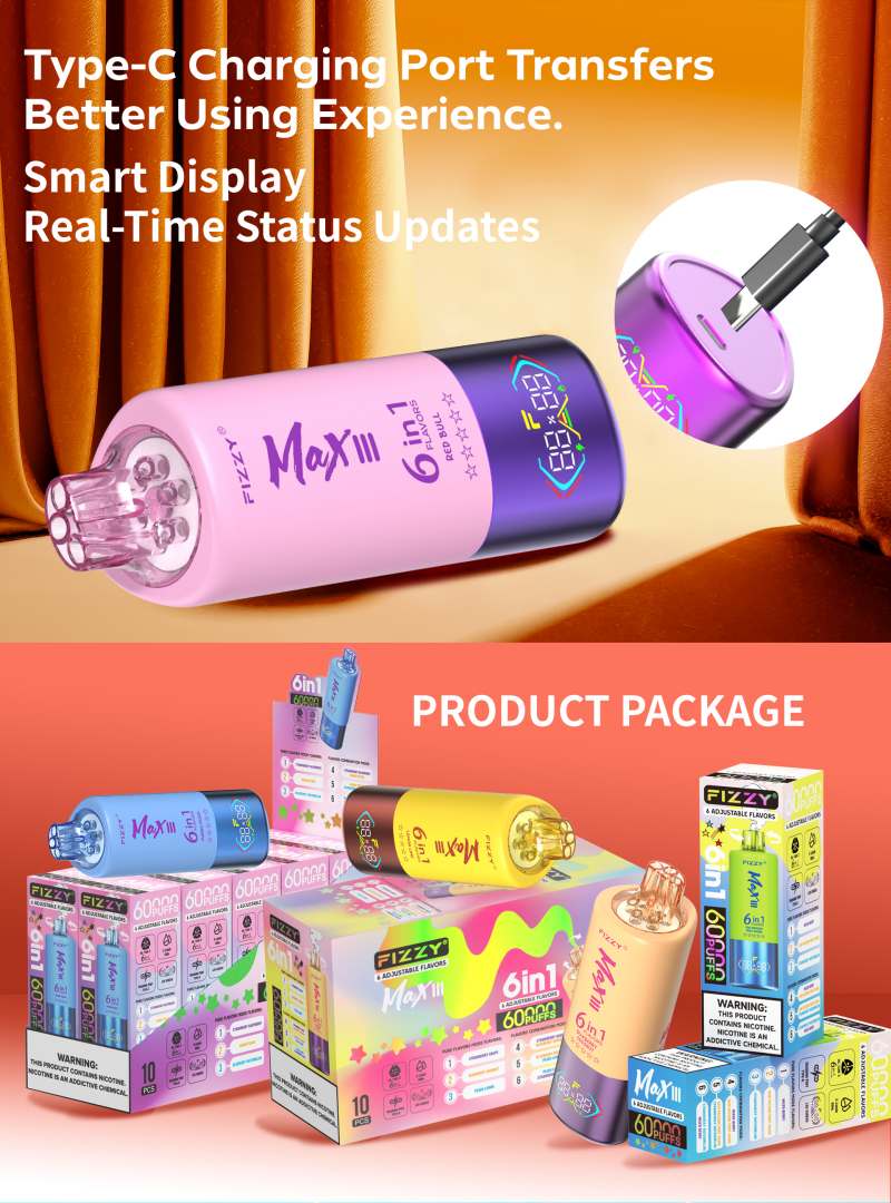 FIZZY MAX 60K PUFFS 10