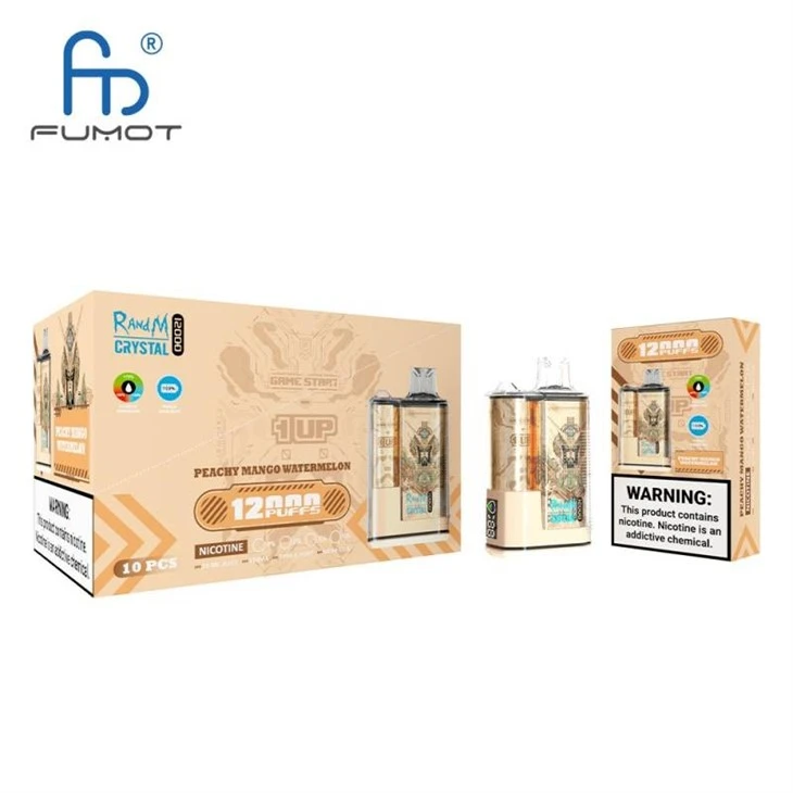 RandM CRYSTAL 12000 PUFFS VAPE RandM CRYSTAL 12000 PUFFS VAPE