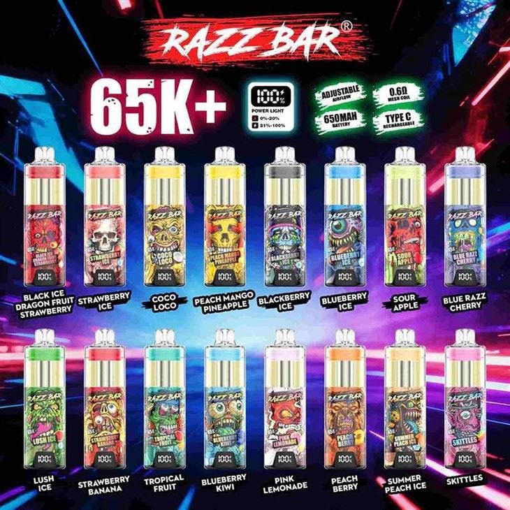 RazzBar 65K+ Puffs suppliers RazzBar 65K+ Puffs suppliers