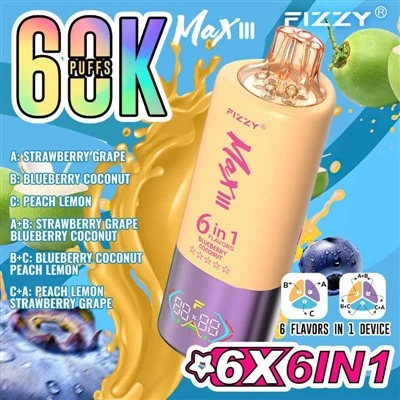 Fizzy Max III 60K 6 in 1