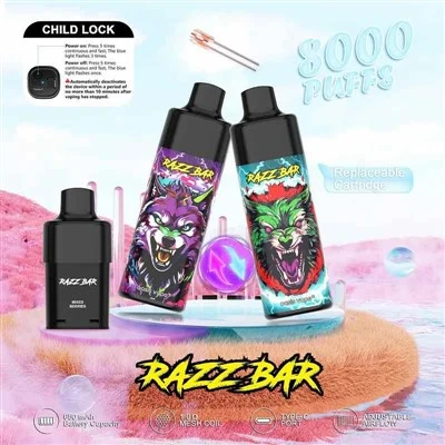 RAZZ BAR 8000 Rookwolken