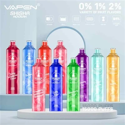 VAPEN SHISHA WATERPIJP 15K