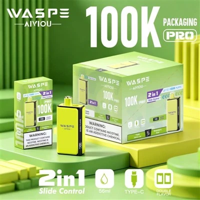 Waspe Dubbele Smaak 100000 Pro