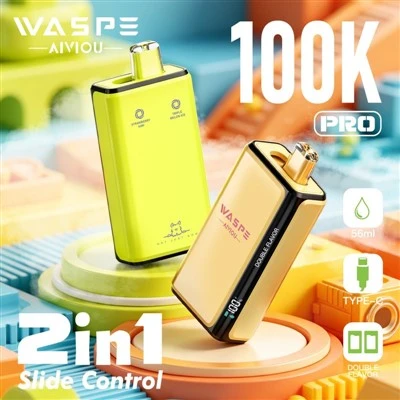 Waspe Dubbele Smaak 100K Pro 2 in 1
