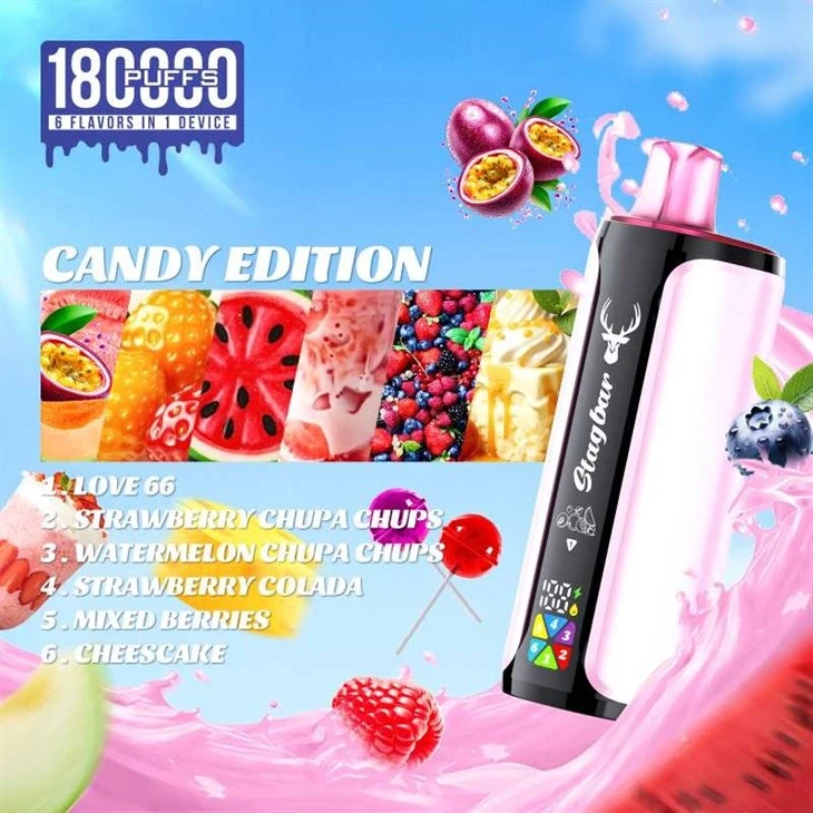 StagBar 6in1 180K Puffs Vape price StagBar 6in1 180K Puffs Vape price
