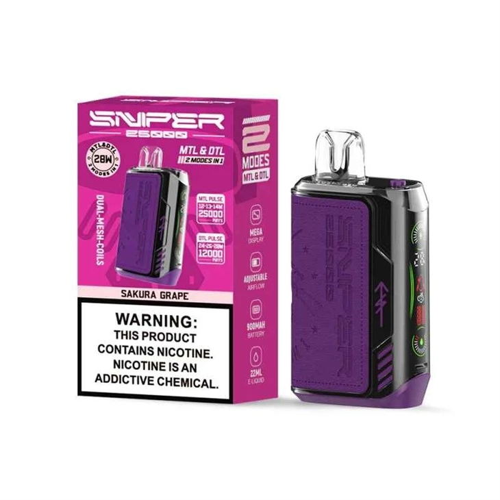 SAKURA_GRAPE_VAPMOD SNIPER 25000