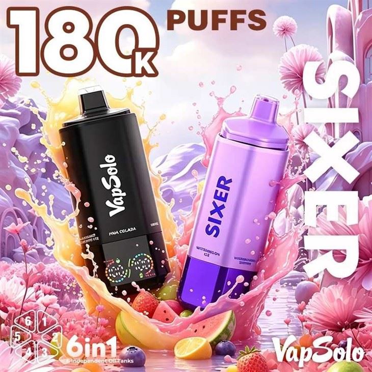 Vapsolo Sixer 180000 6in1 suppliers Vapsolo Sixer 180000 6in1 suppliers