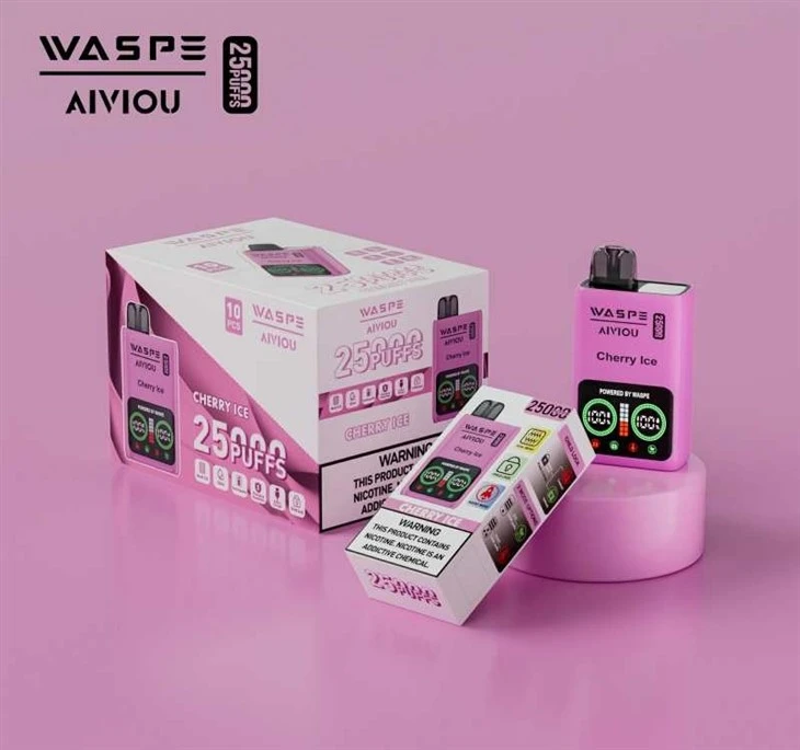 Wholesale-WASPE-25000-PUFFS-Dual-Mesh-Disposable-Vape-Pen-with-LCD-Display-25ml-0-2-5-Nicotine-Options-WASPE Aiviou 25000 11 Wholesale-WASPE-25000-PUFFS-Dual-Mesh-Disposable-Vape-Pen-with-LCD-Display-25ml-0-2-5-Nicotine-Options-WASPE Aiviou 25000 11
