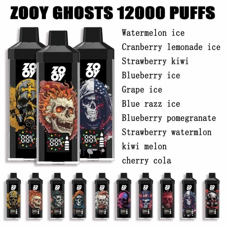 ZOOY GHOSTS 12000 tastes ZOOY GHOSTS 12000 tastes